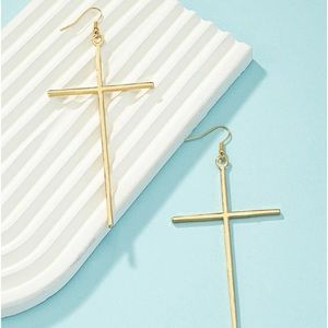 Large Cross earrings